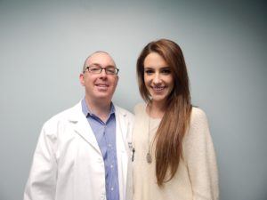 Dr. Janowski and Taylor Kelly, Miss Teen Colorado USA 2015